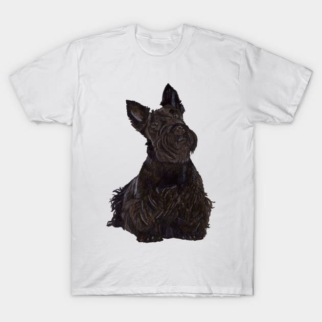 Scottie Dog T-Shirt by paulnelsonesch